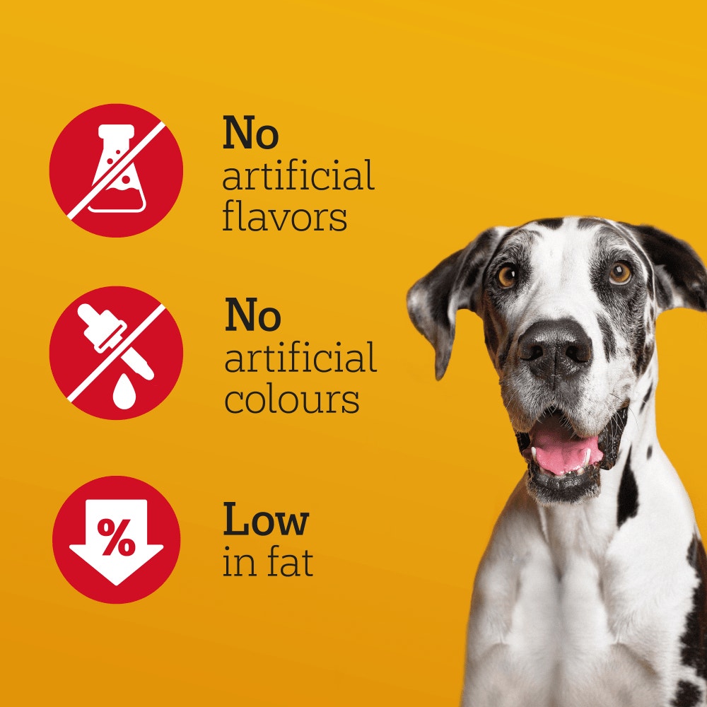 PEDIGREE® JUMBON Maxi Large Dog Treat  Beef and Poultry 1 Chew