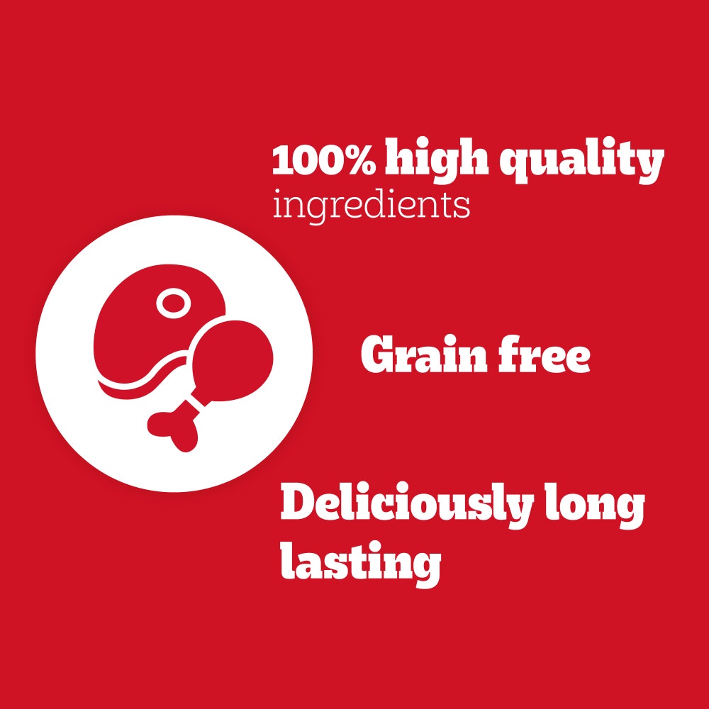 PEDIGREE® RANCHOS™ LASTIN LAYERS' Dog Chew Treat Beef Flavour 12x40g  Mega Box