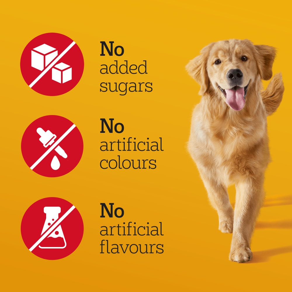 PEDIGREE® RANCHOS™ SUPERFOOD Chicken Dog Treat Sweet Potato Wholegrain 70g