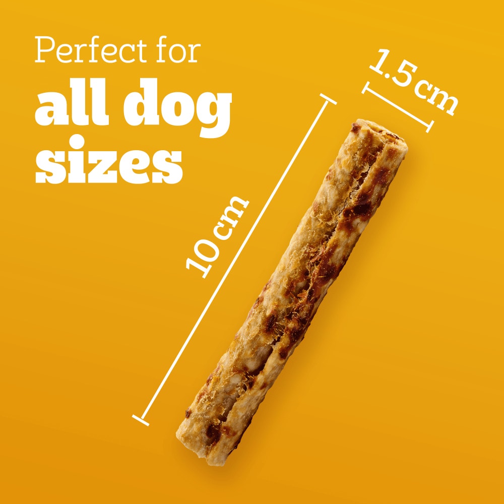 PEDIGREE® RANCHOS™ LASTIN LAYERS' Dog Chew Treat Chicken 12 x 40g  Mega Box