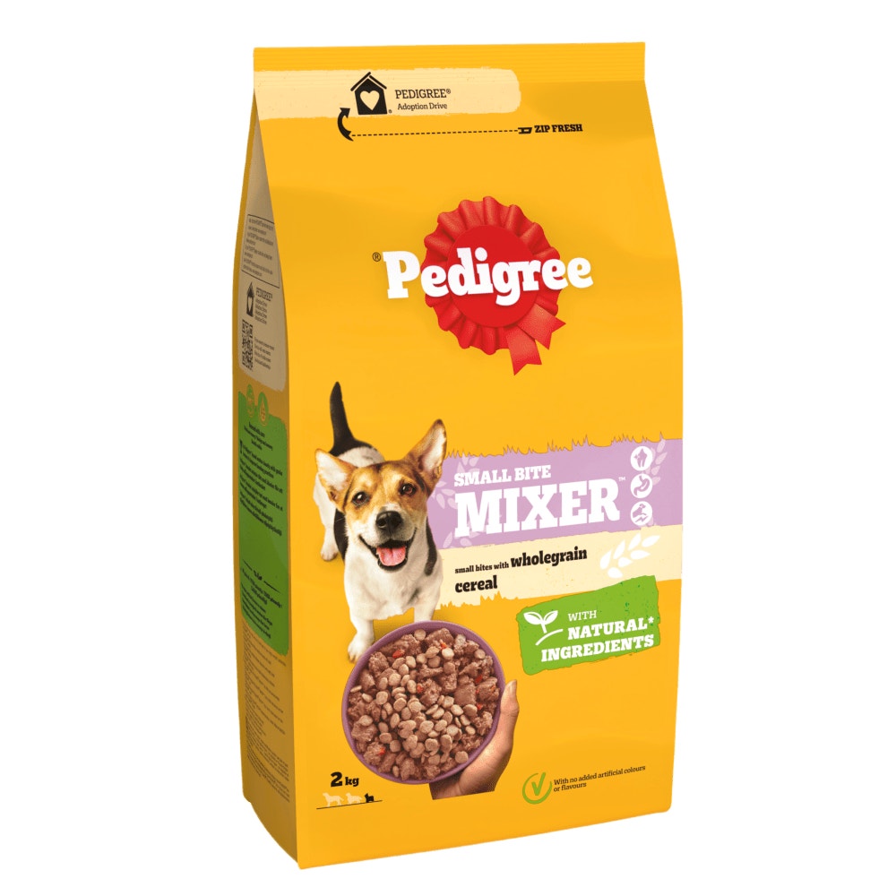 PEDIGREE® Dry MIXER™ Adult Small Dog 2kg
