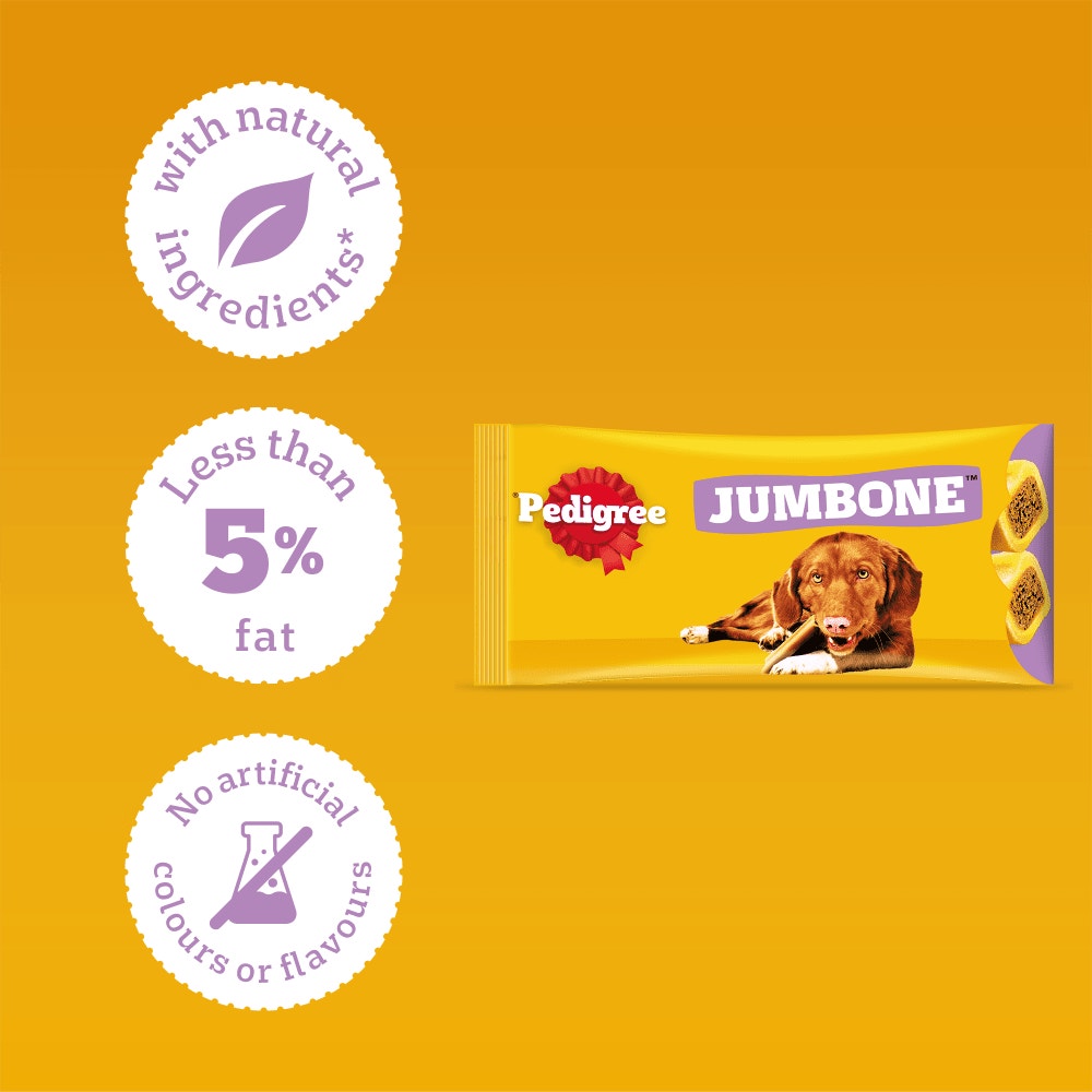 PEDIGREE JUMBONE Medium Dog Treats Beef and Poultry 2 Chews