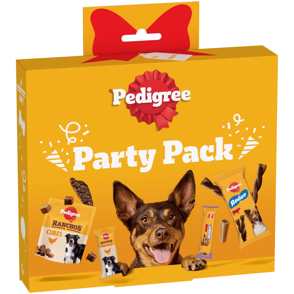 PEDIGREE Party Pack Dog Treat Selection Box 241g