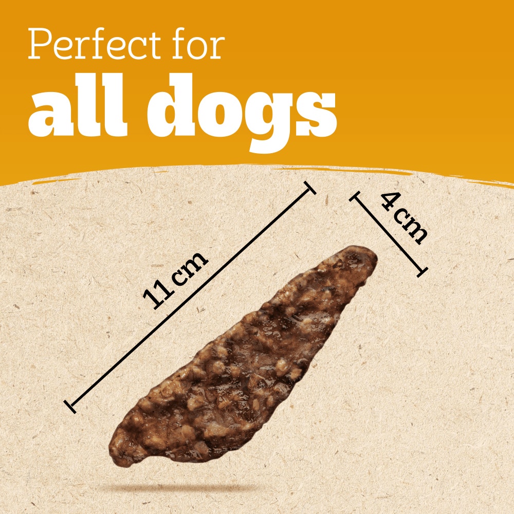 PEDIGREE® RANCHOS™ SUPERFOOD Turkey Dog Treat With Cranberries & Rice 70g