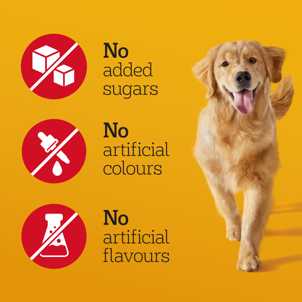 PEDIGREE® RANCHOS™ SUPERFOOD Chicken Dog Treat Sweet Potato Wholegrain 70g