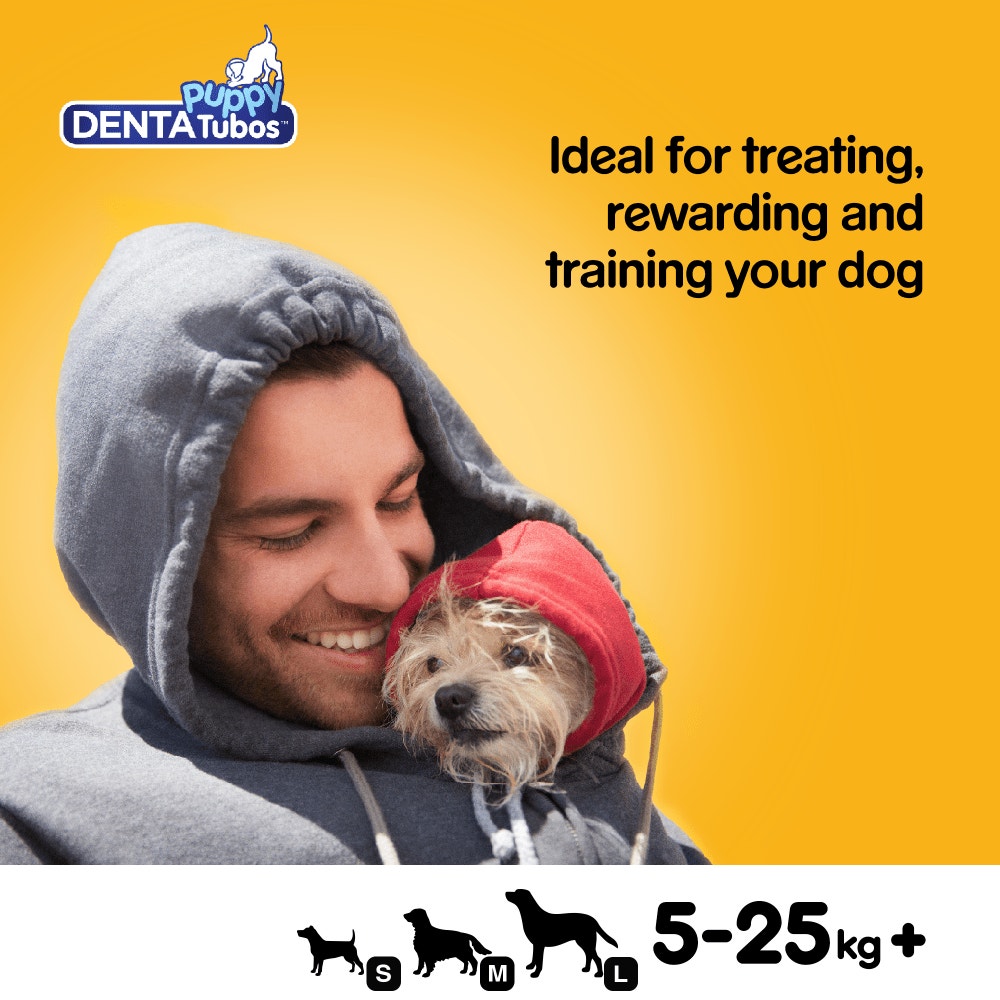 PEDIGREE® DENTATUBOS™ Puppy Dog Dental Treats 3 Sticks 72g