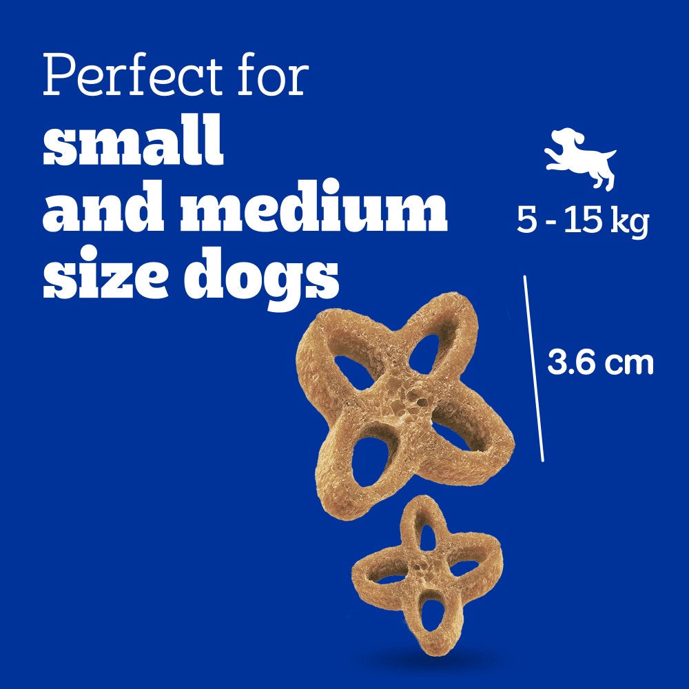 PEDIGREE® DENTASTIX™ CHEWY CHUNX™ Mini Adult Small Dog Treat Beef 68g