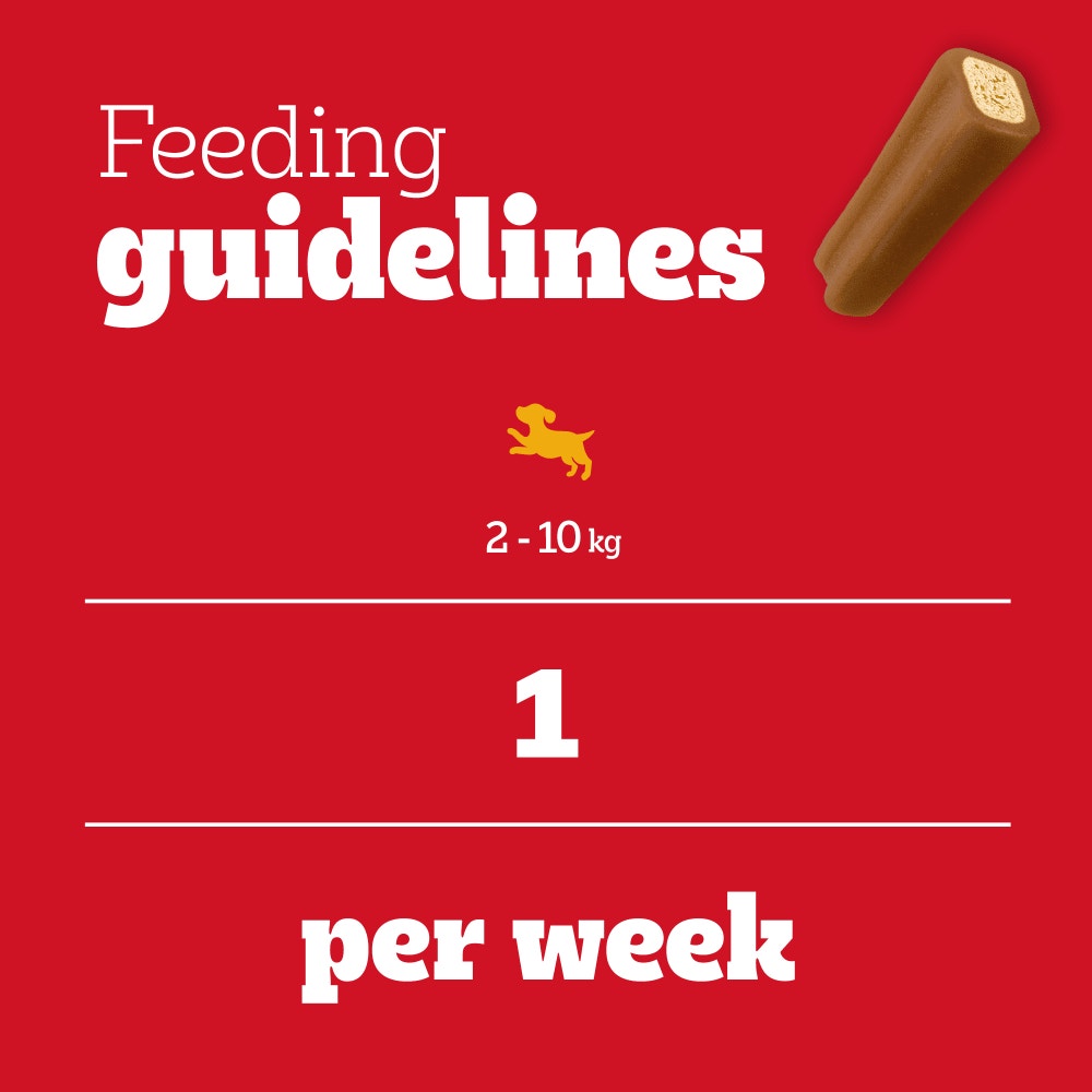 PEDIGREE® JUMBONE Small Dog Treats Chicken and Lamb 4 Chews