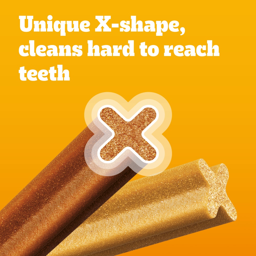 PEDIGREE DENTASTIX Daily Dental Chews Large Dog 105 Sticks, 42 Sticks, 21 Sticks Chicken & Beef