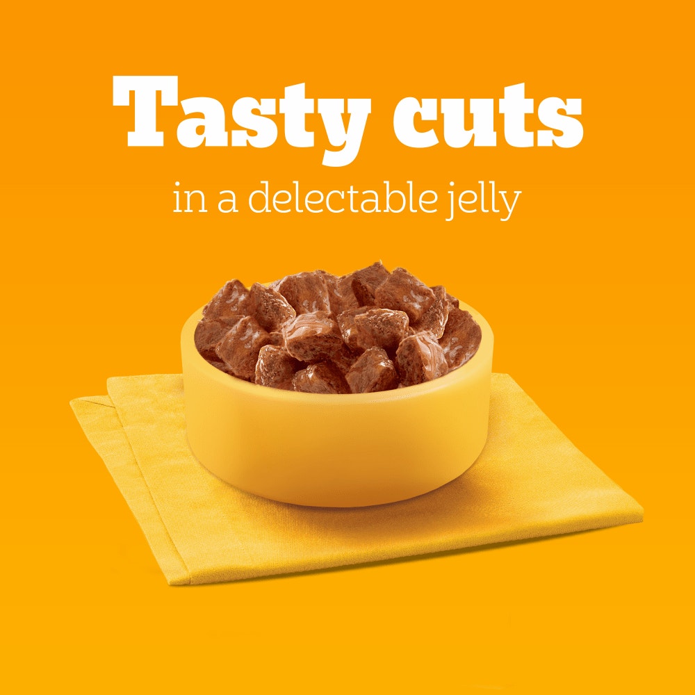 PEDIGREE® Adult Wet Dog Food Chunks in Gravy with Beef 400g Can