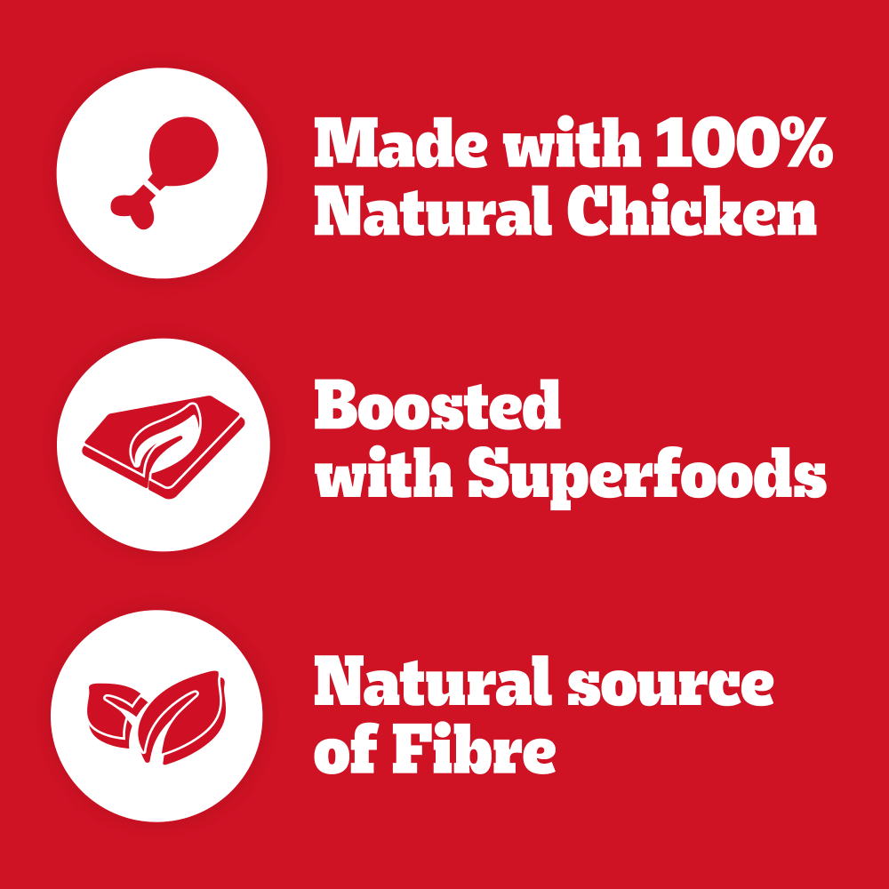PEDIGREE® RANCHOS™ SUPERFOOD Chicken Dog Treat Sweet Potato Wholegrain 70g