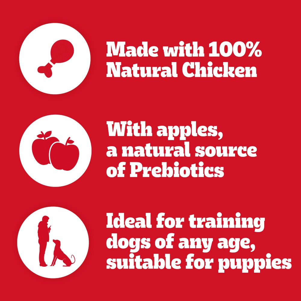 PEDIGREE® RANCHOS™ Dog Training Treat Cubes, With 100% Natural Chicken, 70g