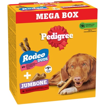 RODEO™ Duos & JUMBONE™ Medium Dog Mega Box