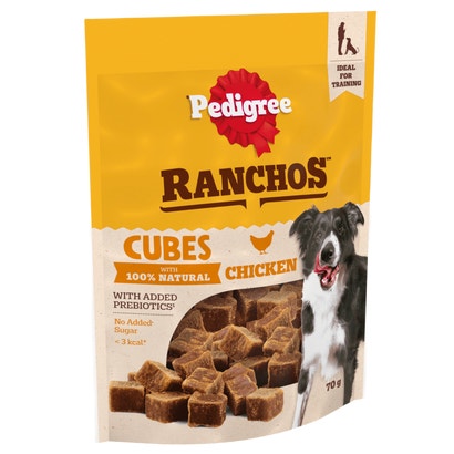 RANCHOS™ Dog Training Treat Cubes, With 100% Natural Chicken